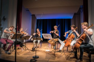 Probe Armida Quartett, Julian Steckel, Manuel Hofer